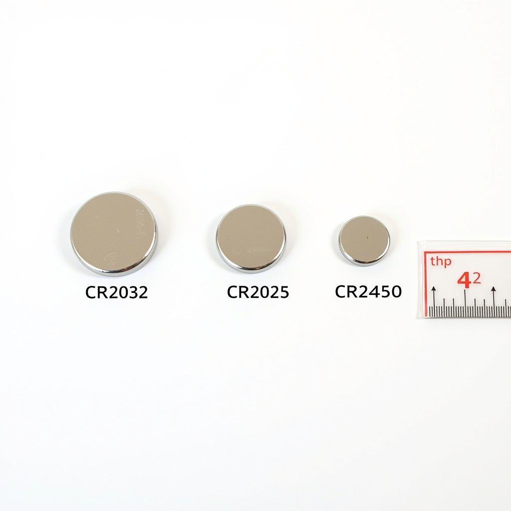 Key Fob Battery Types: CR2032, CR2025, CR2450