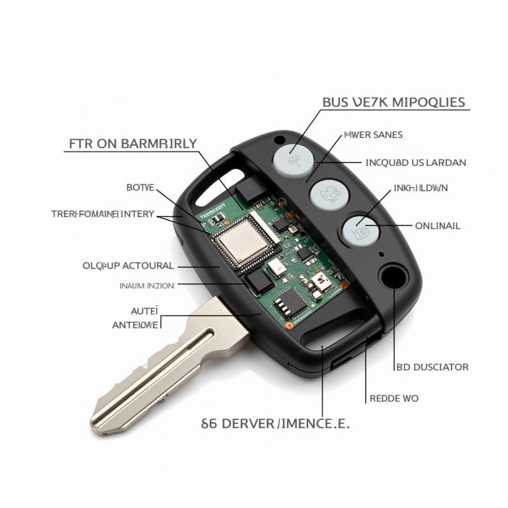 Key Fob Internal Components