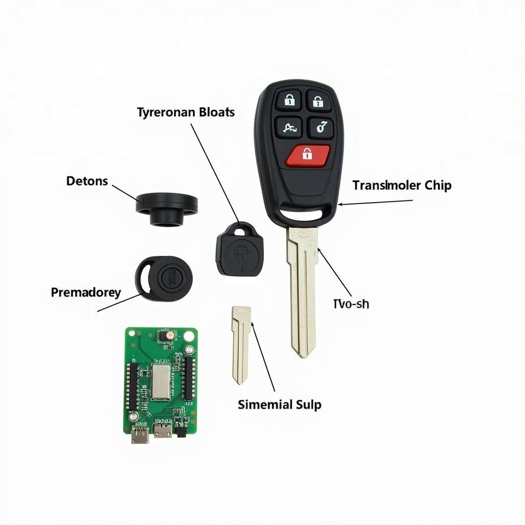 Key Fob Internal Components Explored