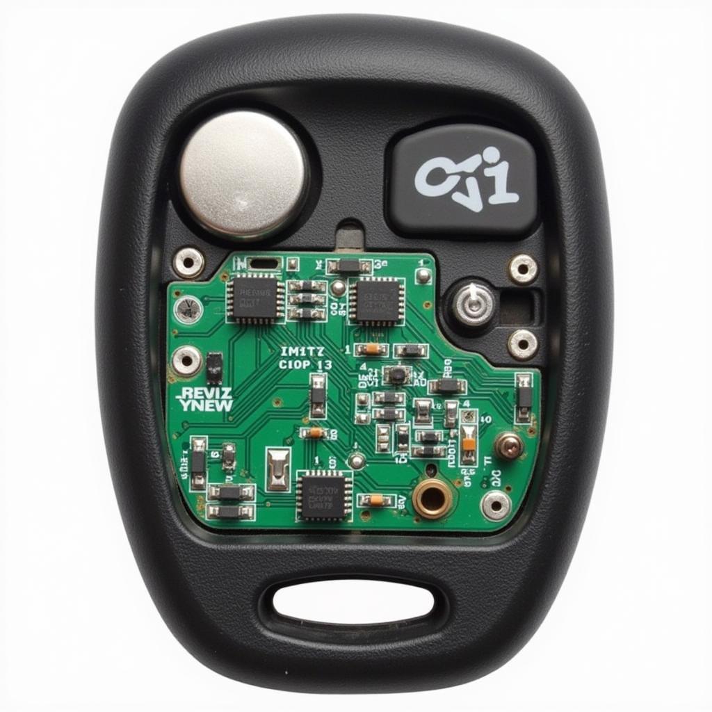 Inside a Car Key Fob