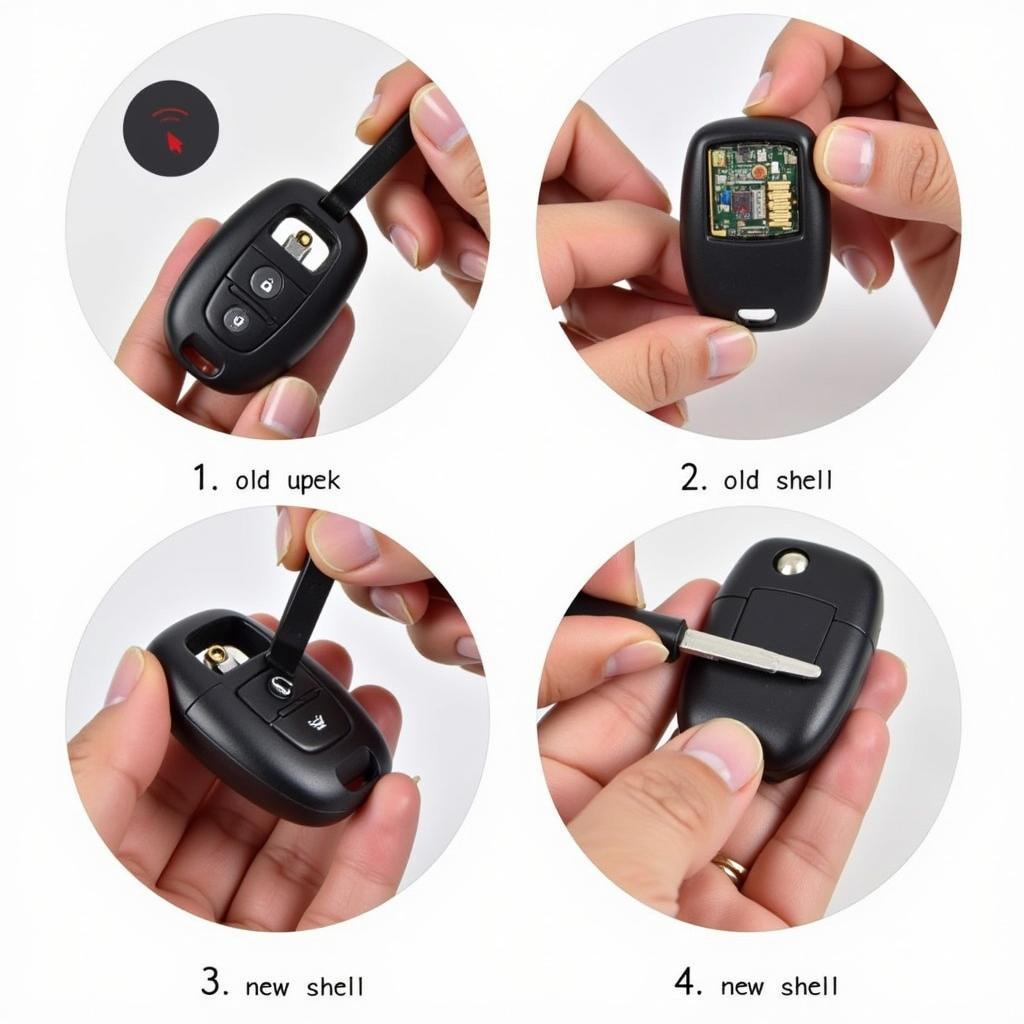 Key Fob Shell Replacement Process