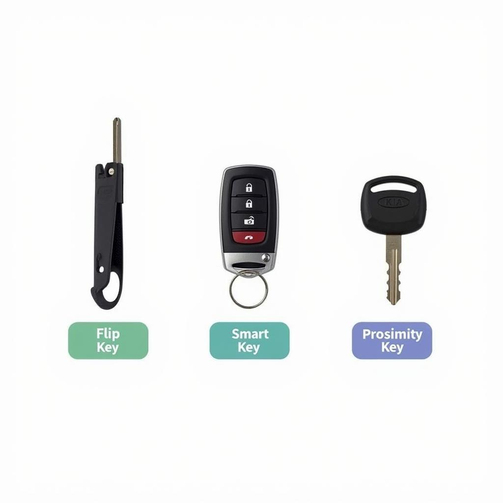 Comparing Different Kia Key Fob Types