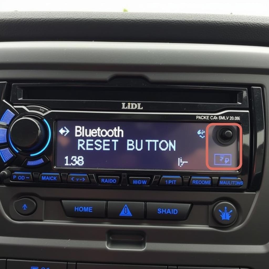 Lidl Car Radio Bluetooth Reset Button