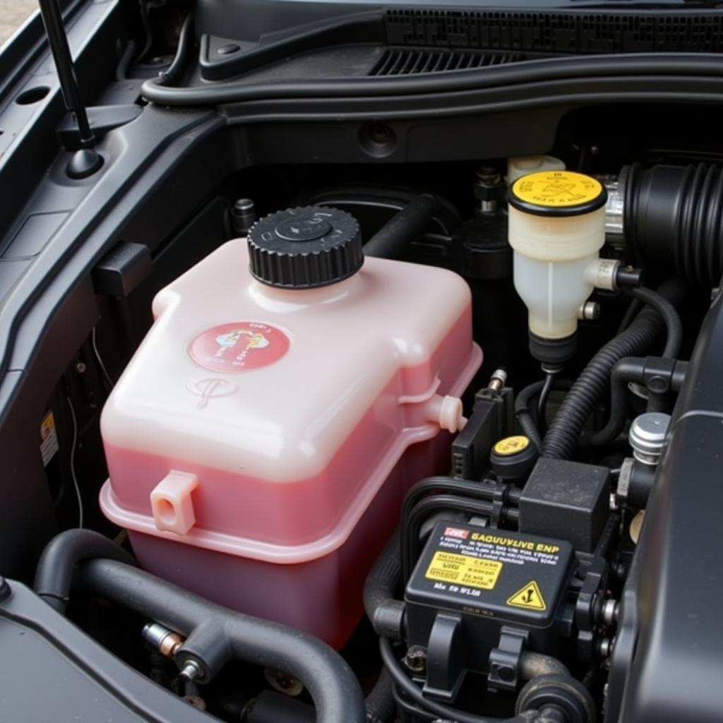 Checking Brake Fluid Level in Toyota Highlander