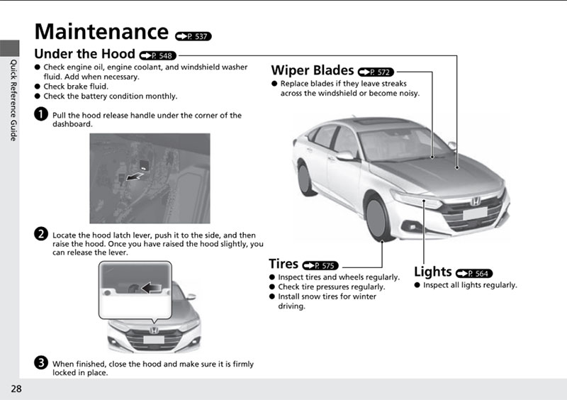 Maintenance Guidance