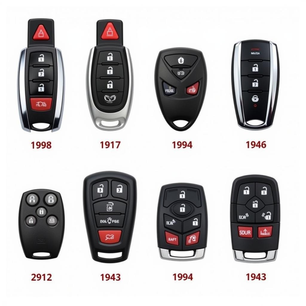 Mazda CX-5 Key Fob Types