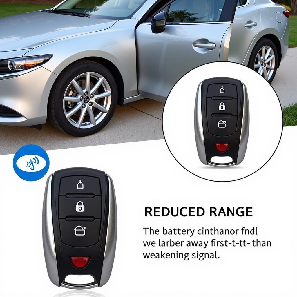 Mazda Key Fob Low Battery Symptoms