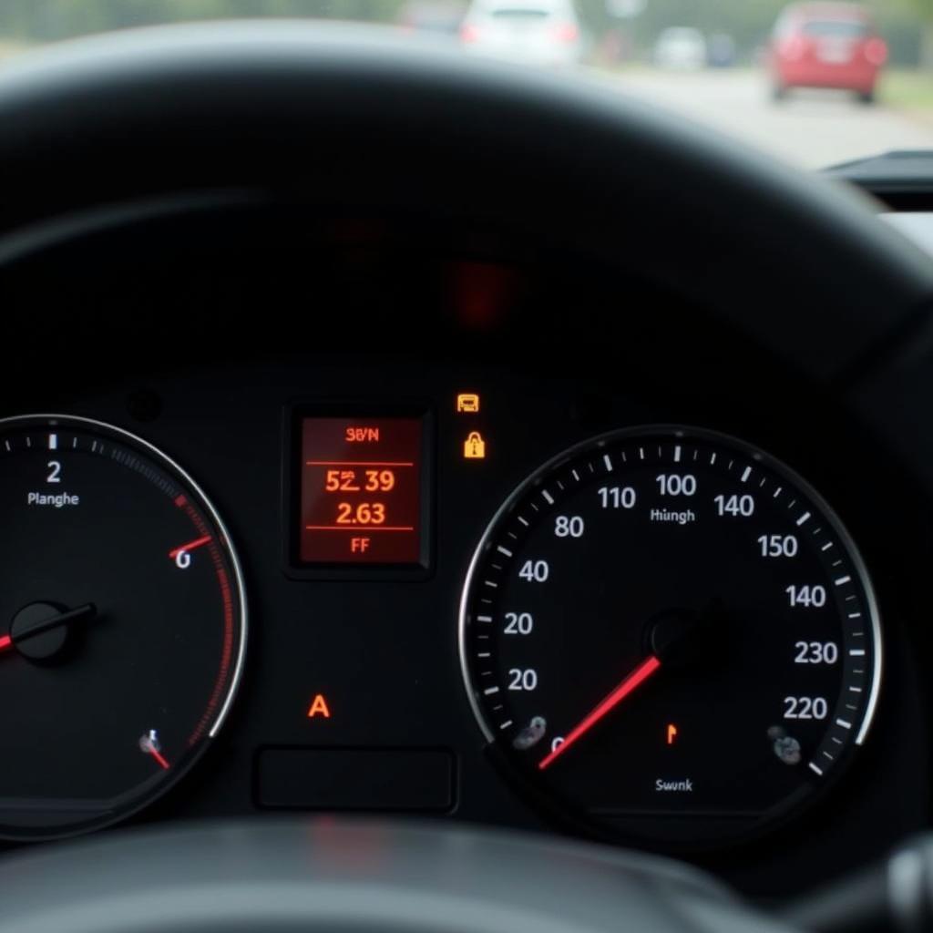 Mazda Protege Brake Light Warning on Dashboard