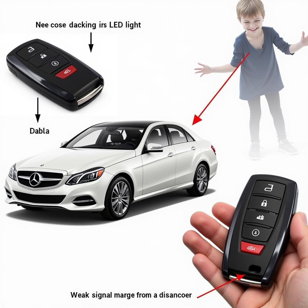 Mercedes Key Fob Low Battery Symptoms