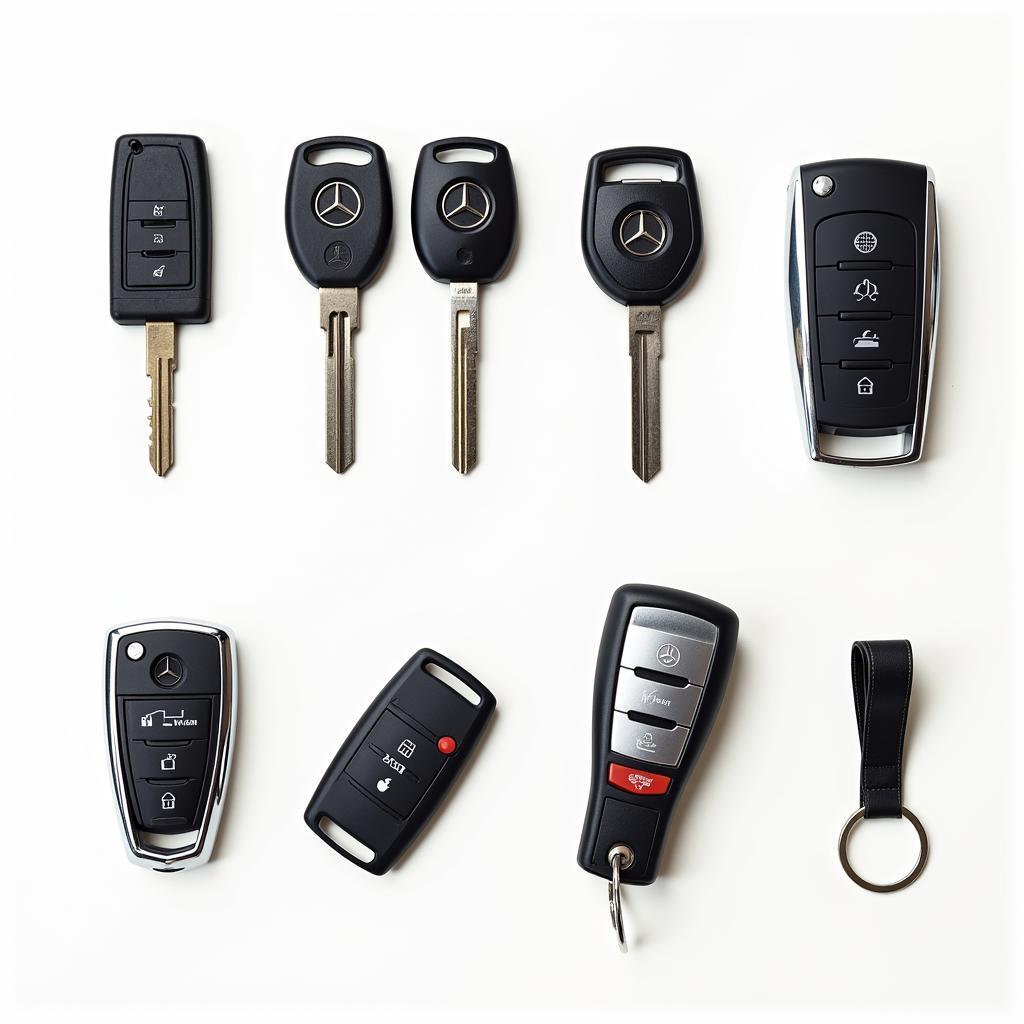 Different Types of Mercedes Key Fobs