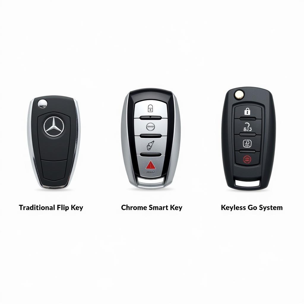 Mercedes Key Fob Types