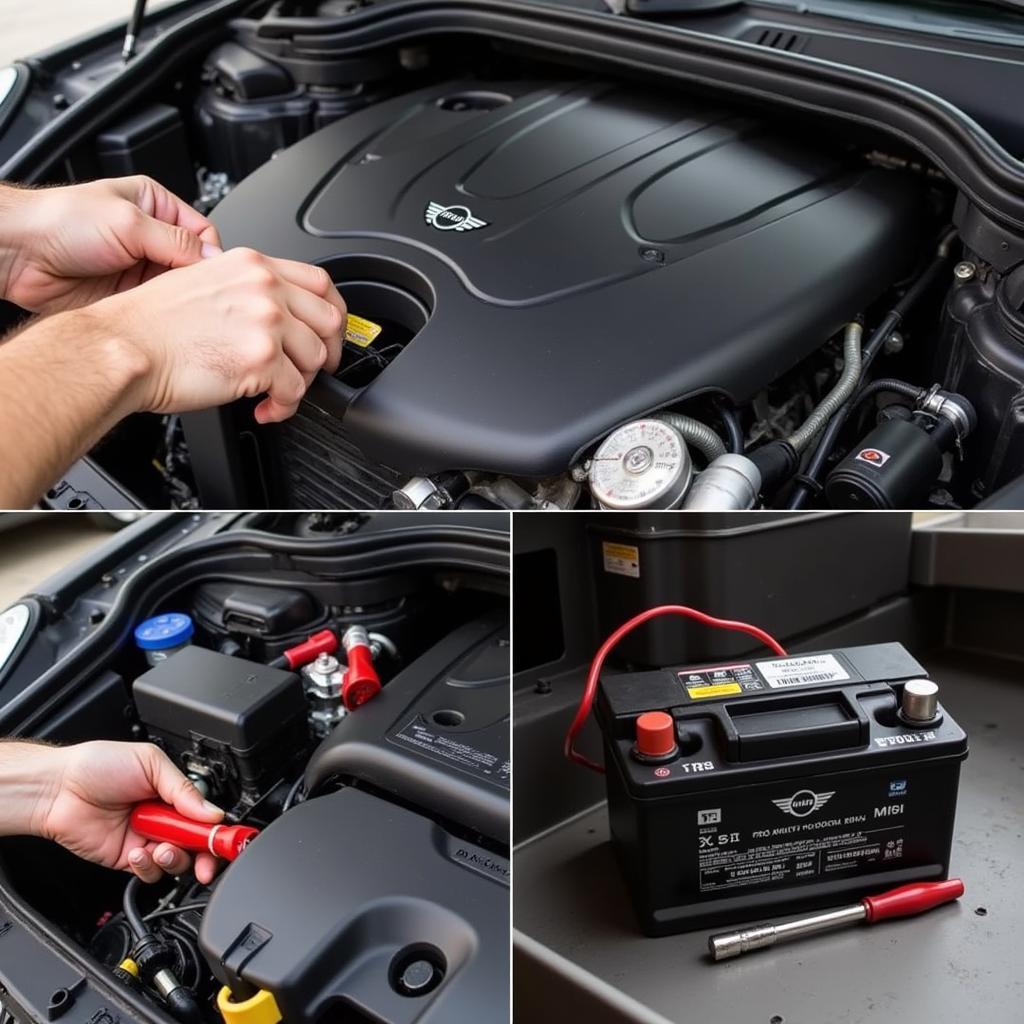 Replacing Mini Cooper Car Battery