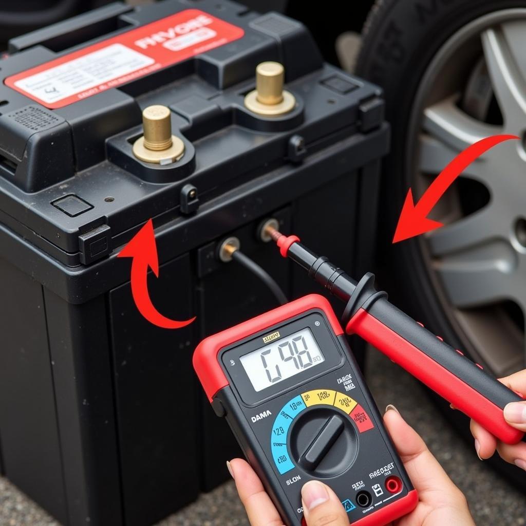 Testing Battery Drain with a Multimeter