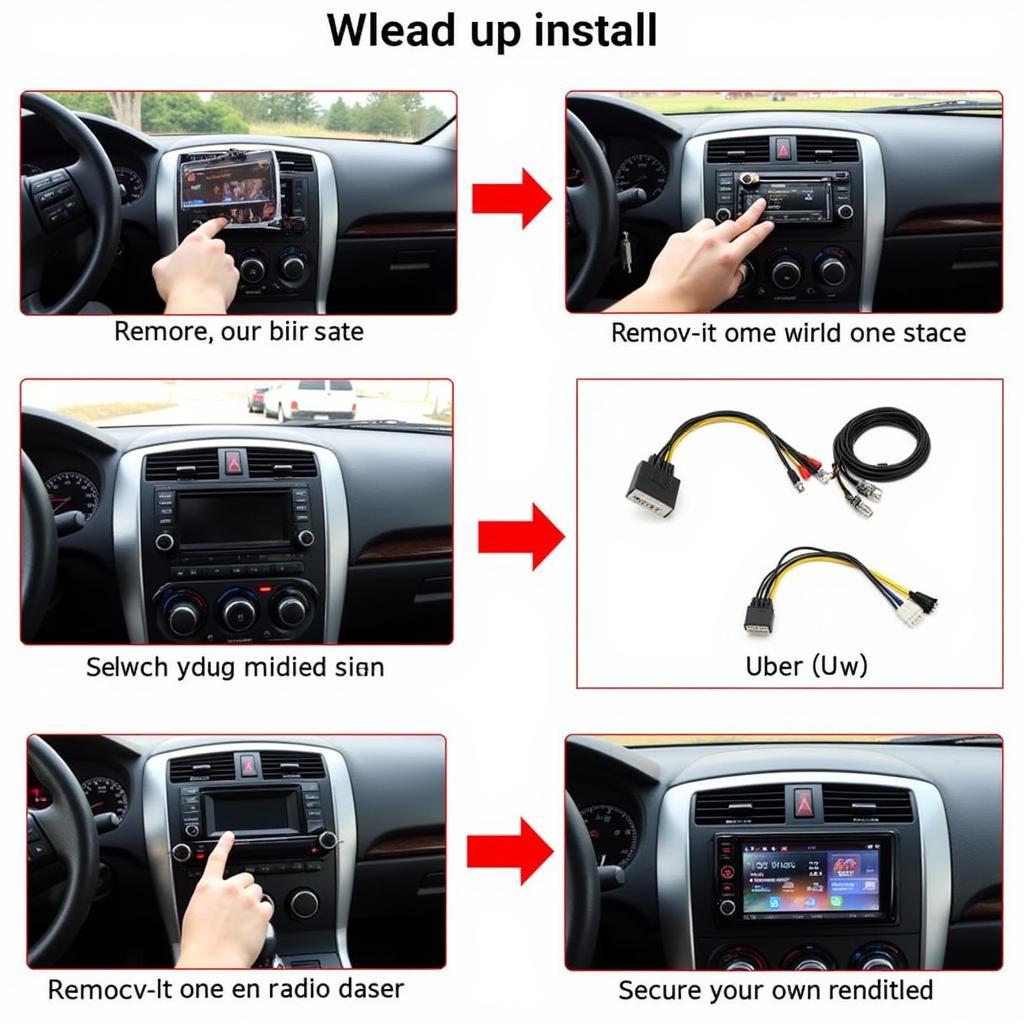 New Car Radio Installation Process