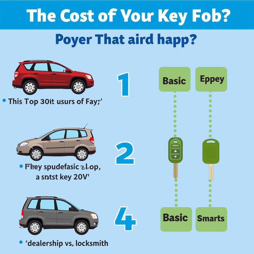 Factors Affecting New Fob Key Cost