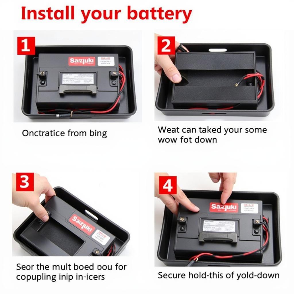 Installing a New Battery in a Suzuki Wagon R