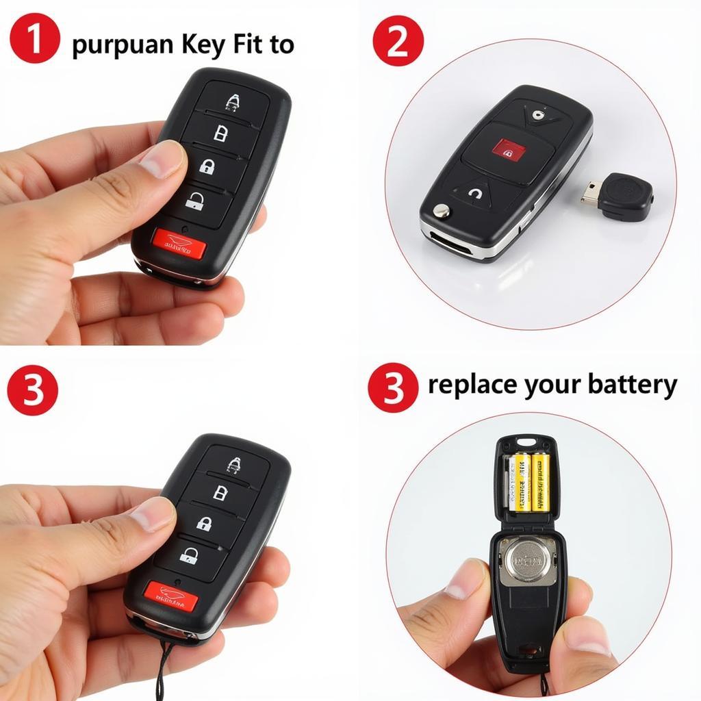 Replacing the Battery in a Nissan Key Fob