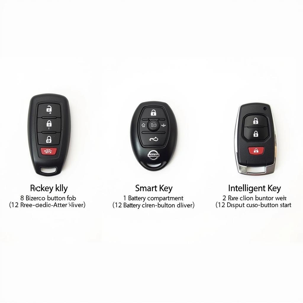 Identifying Nissan Key Fob Types