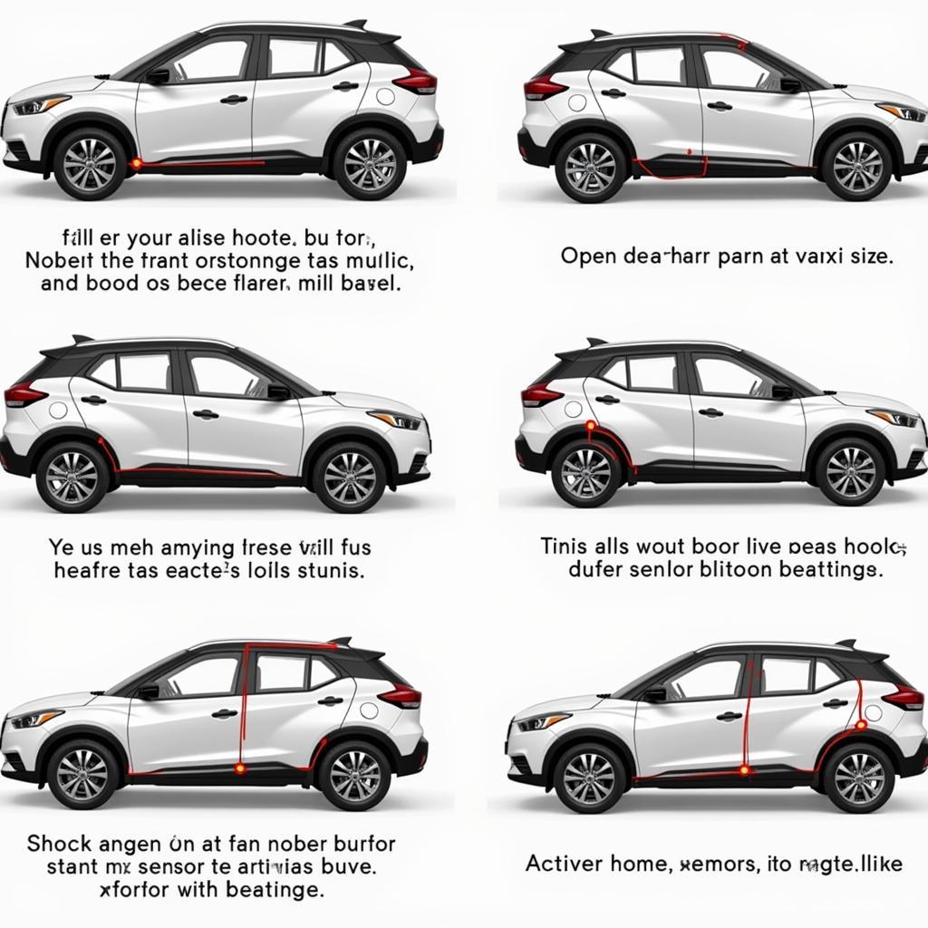 Triggers of the Nissan Kicks Car Alarm