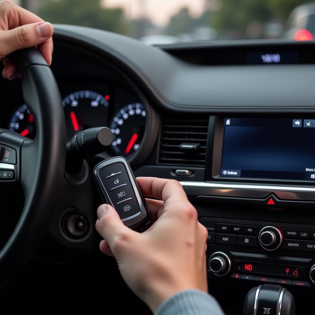 Programming a Nissan Maxima key fob