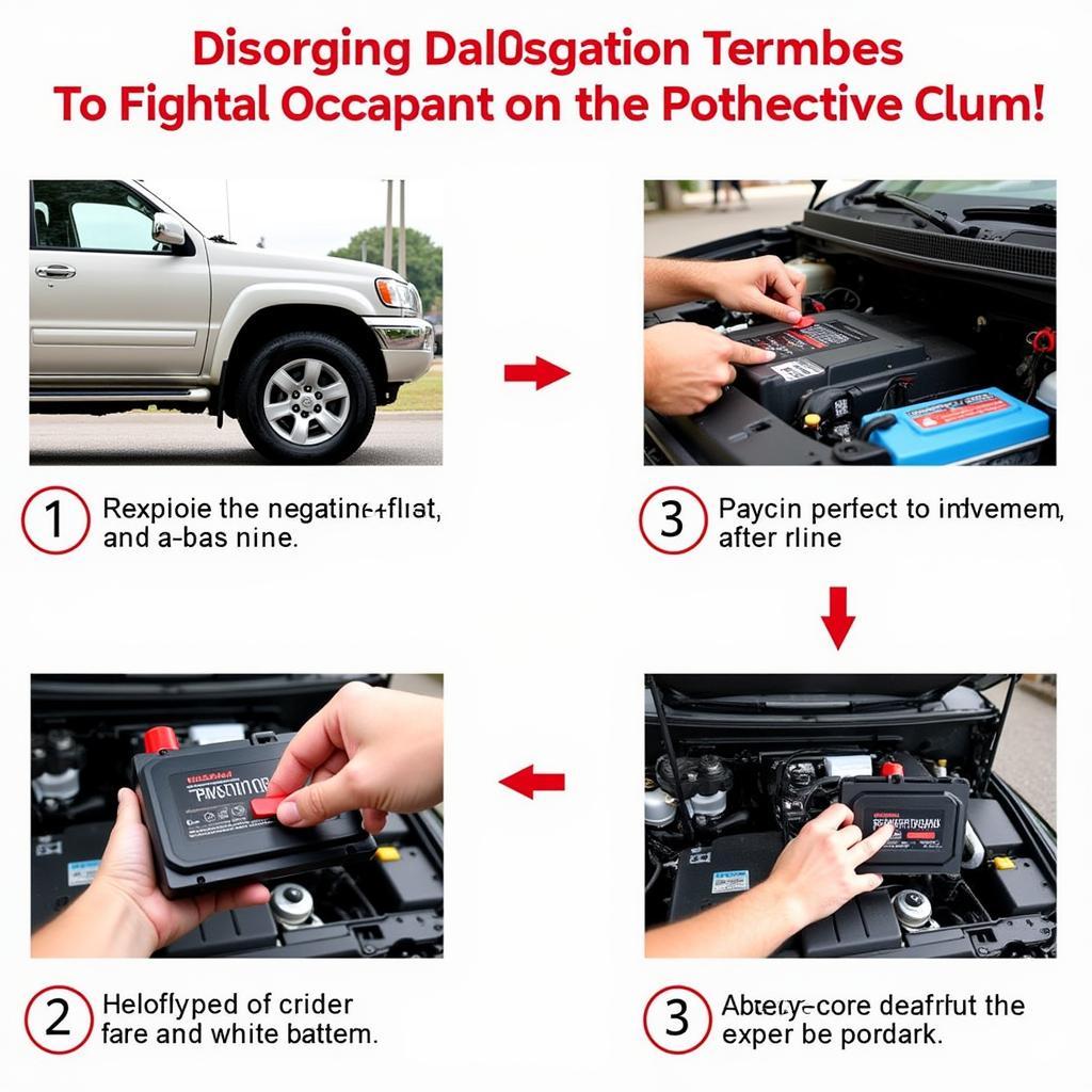 Disconnecting Nissan Pathfinder Battery