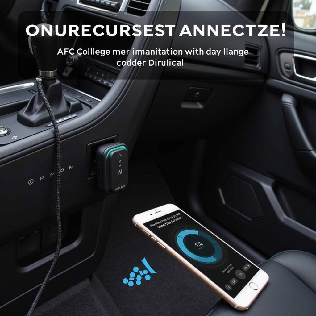 Nulaxy Wireless In-Car Bluetooth FM Transmitter in Use