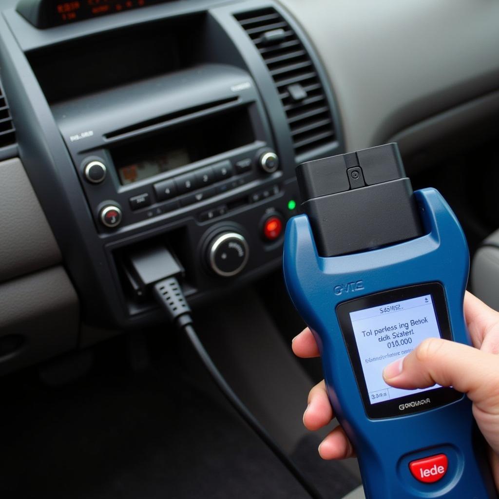 Using an OBD-II Scanner to Diagnose Parking Brake Issues in a 2005 Toyota Prius