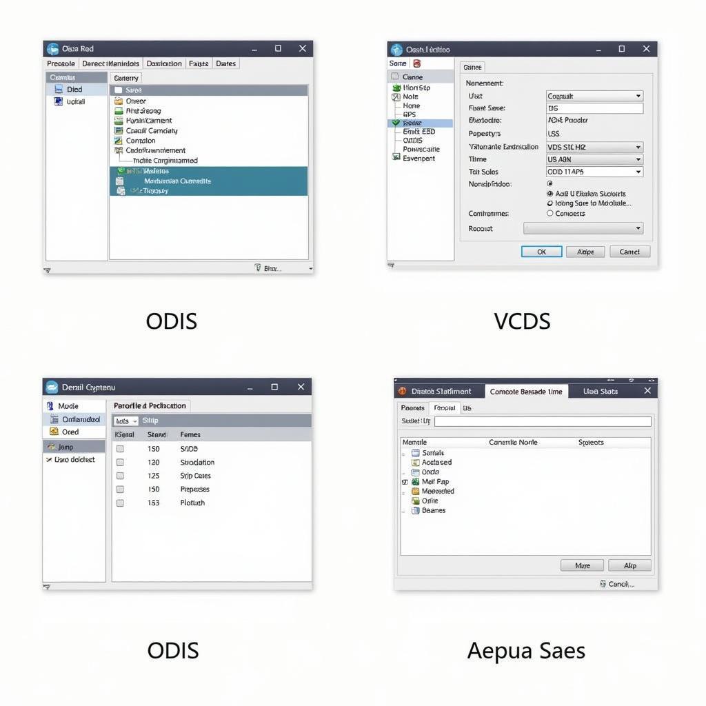 ODIS and VCDS Software Interfaces