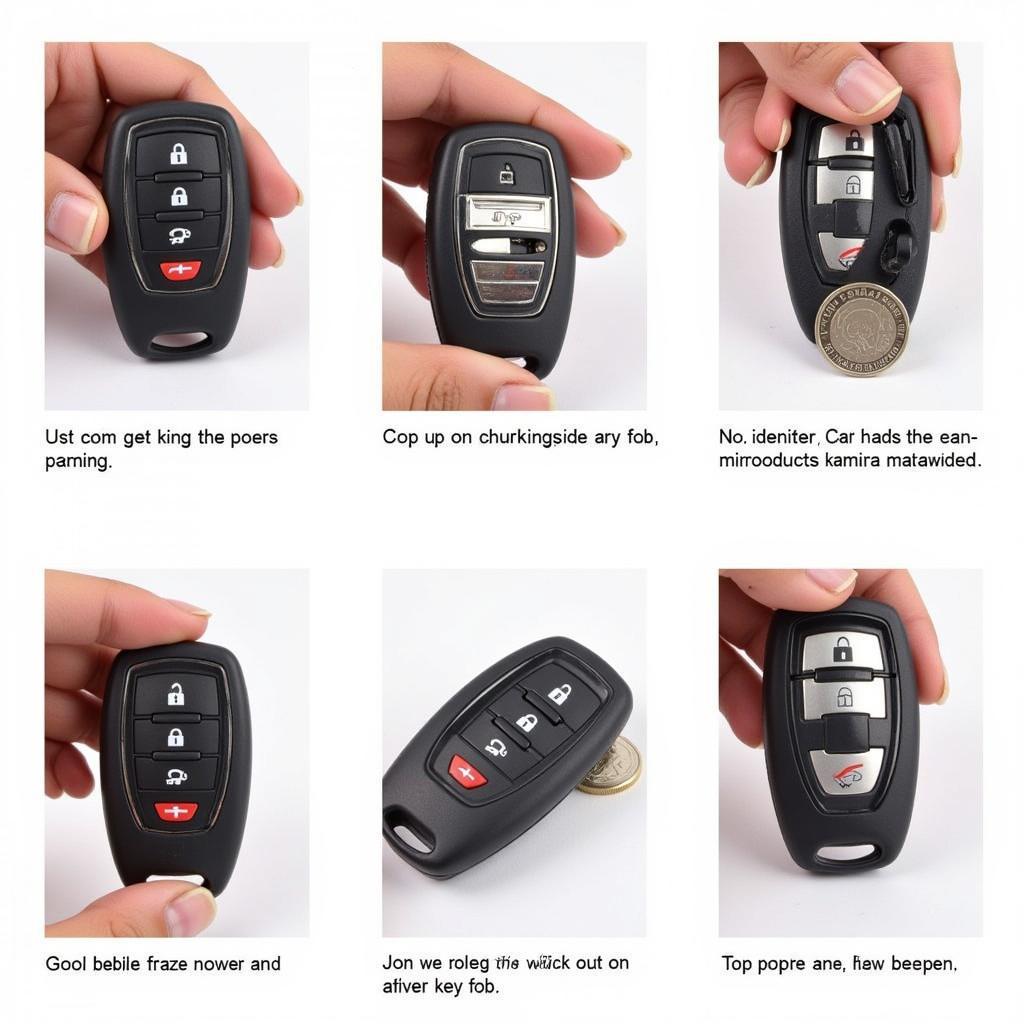 Opening Chevrolet Key Fob with a Coin