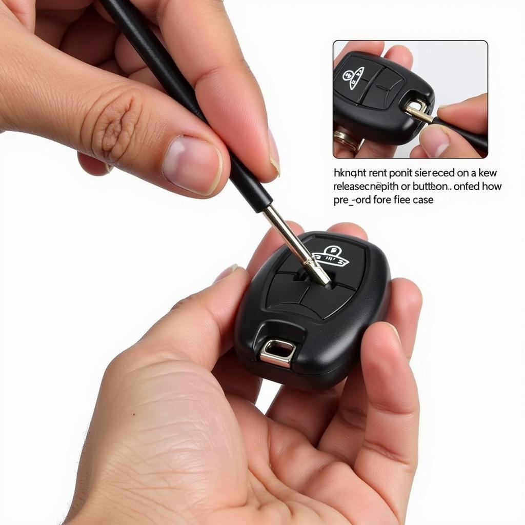 Opening a Dodge Key Fob