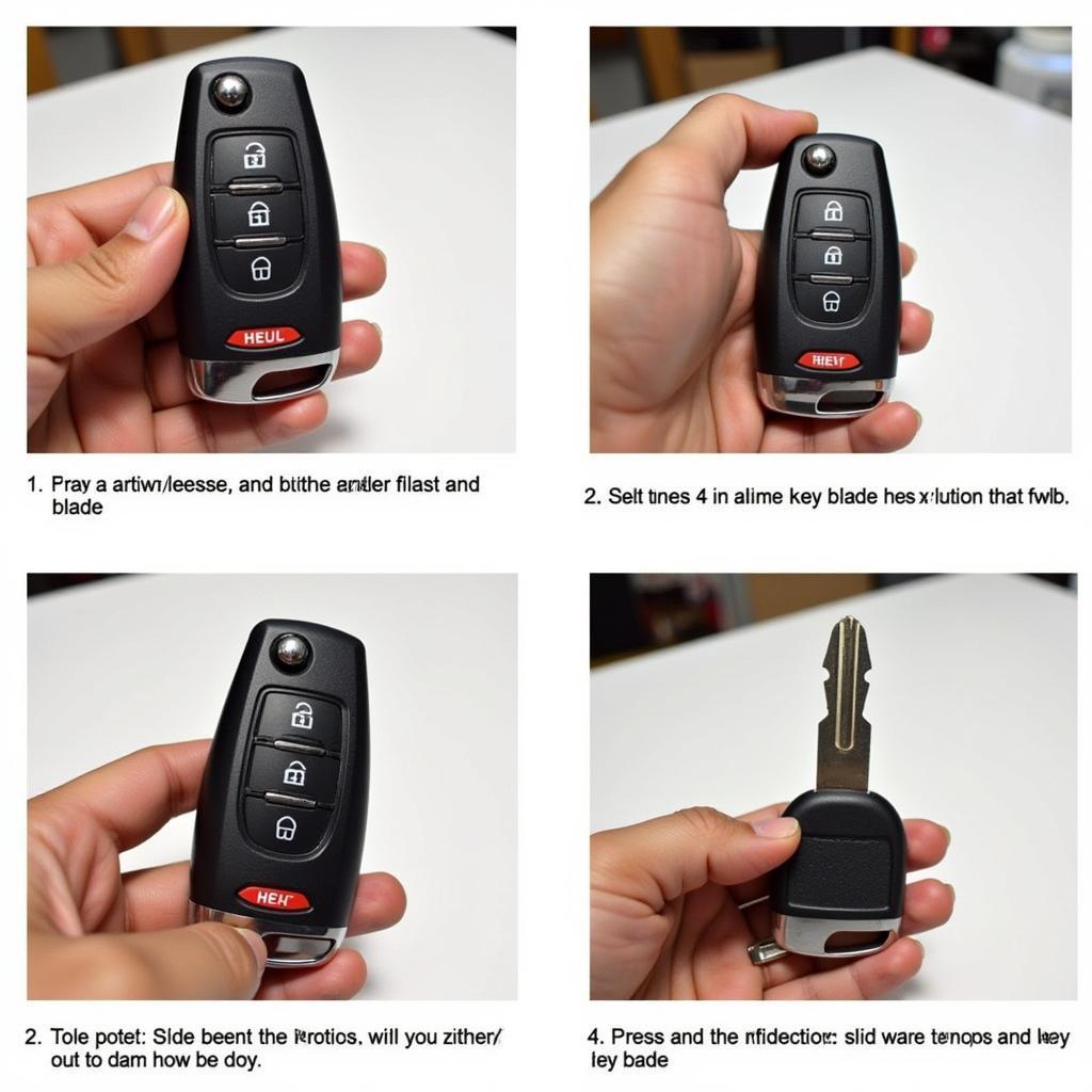 Steps to Open a Mercedes Key Fob