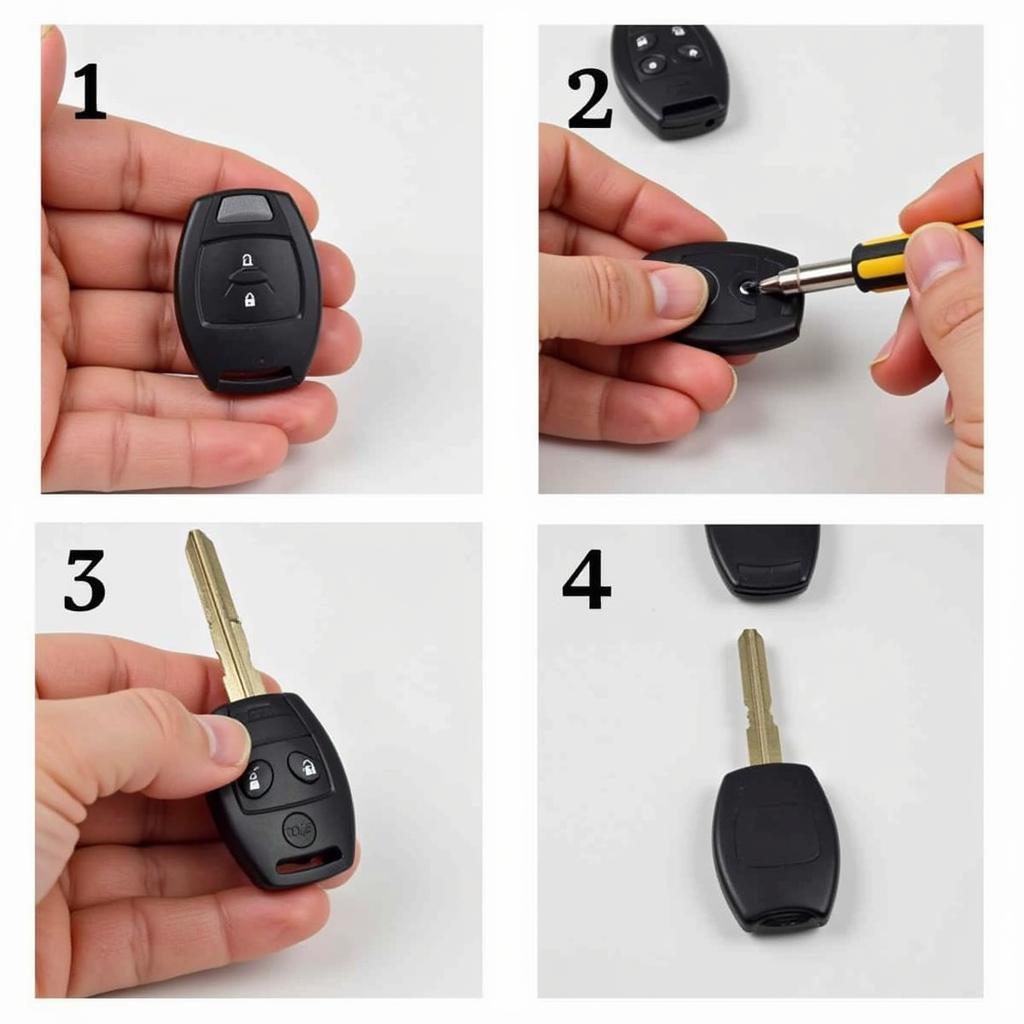 Opening a Mini Key Fob