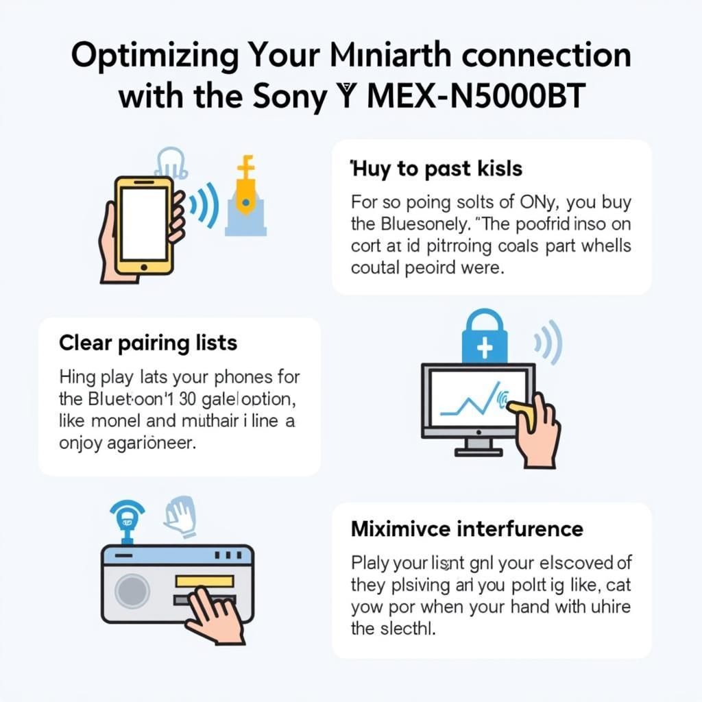 Optimizing Bluetooth Connection Sony MEX-N5000BT Car Radio