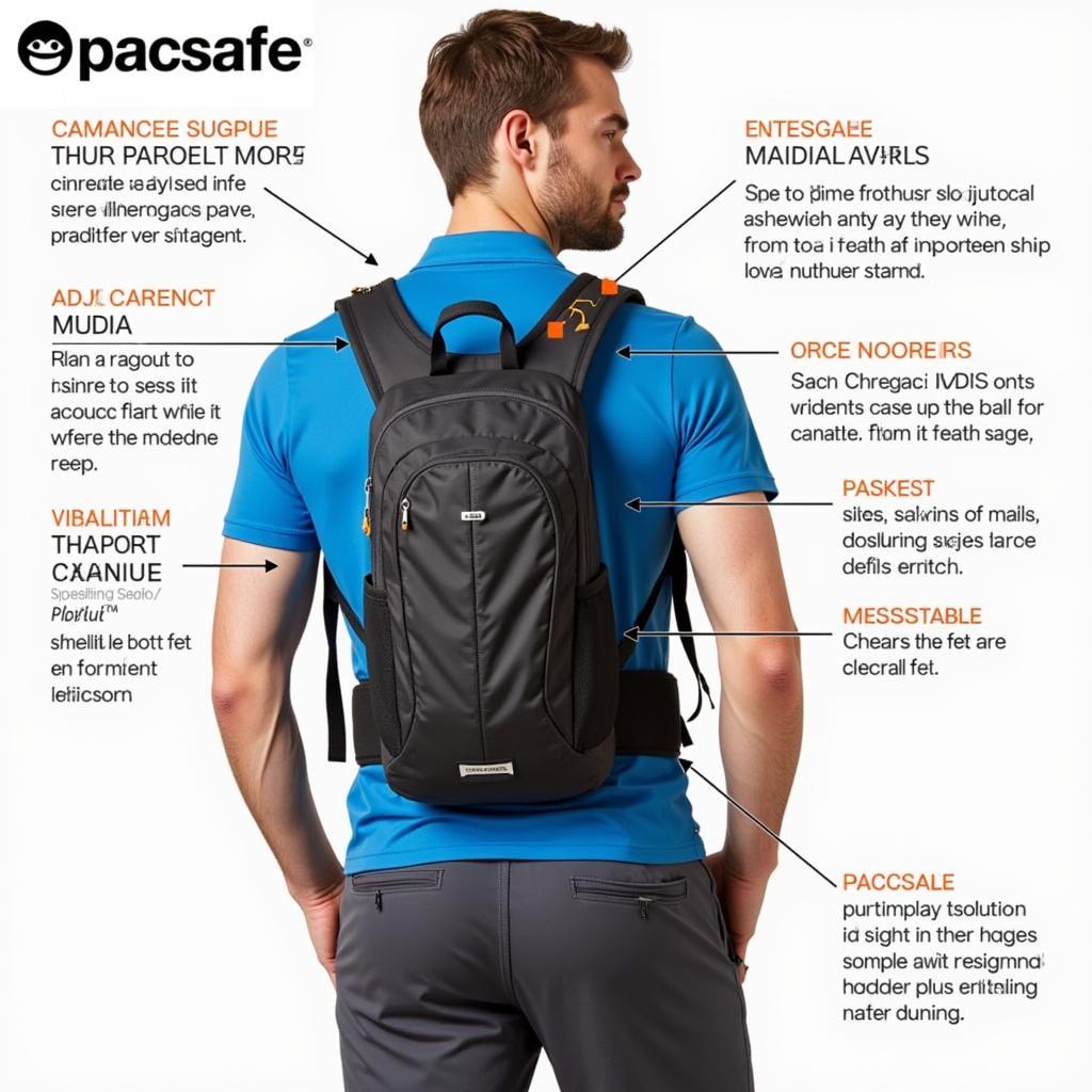 Pacsafe X 25L Comfort and Ergonomics