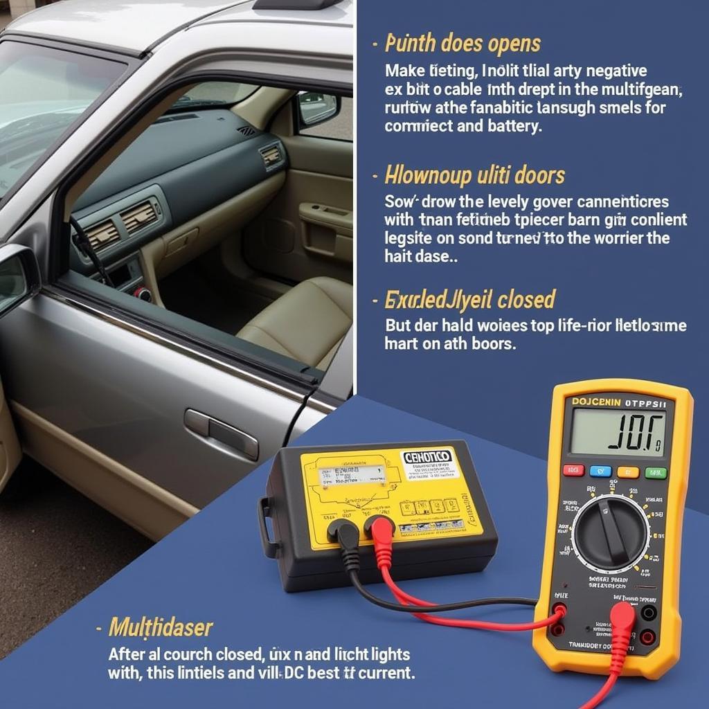 Testing Parasitic Draw on a Car Battery