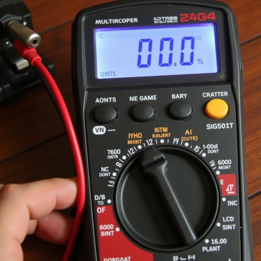 Measuring parasitic draw with a multimeter