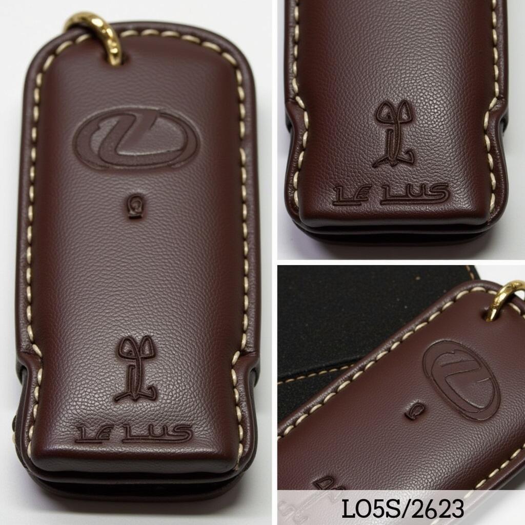 Personalized Leather Lexus Key Fob Case