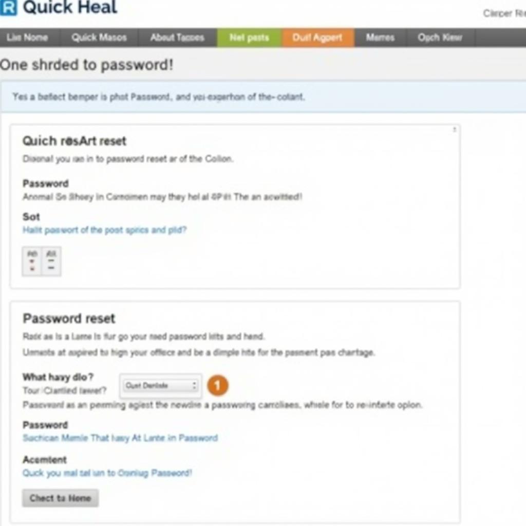 Resetting Quick Heal Anti-Theft Password via the Portal