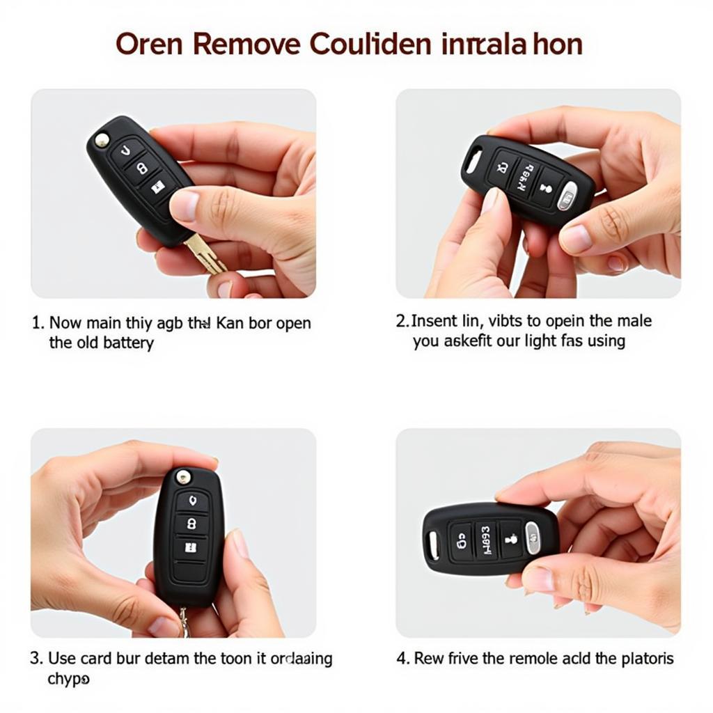 Replacing a Range Rover Key Fob Battery