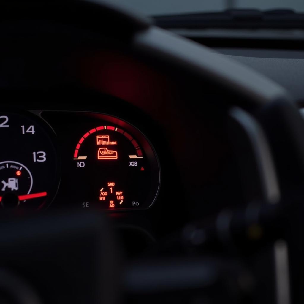 Rav4 Brake Warning Light Illuminated on Dashboard