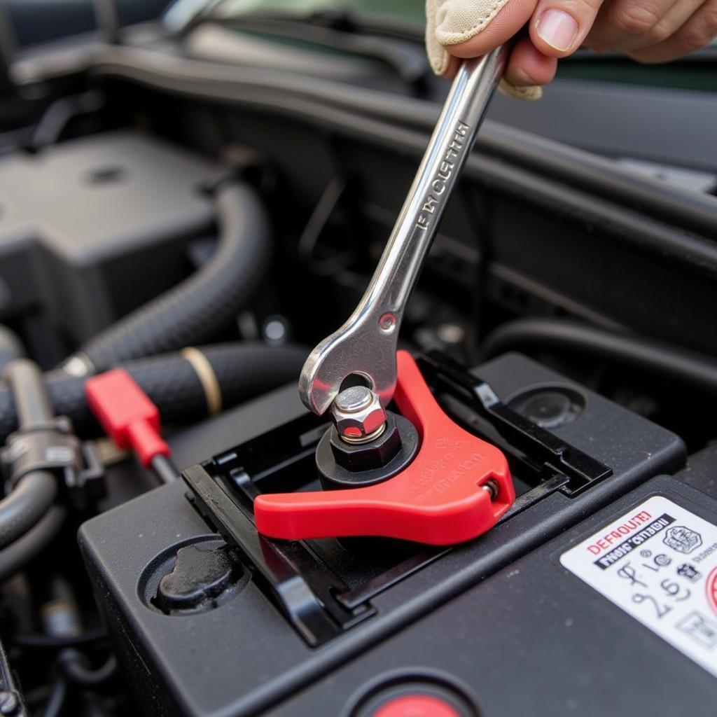 Reconnecting Car Battery Positive Terminal First