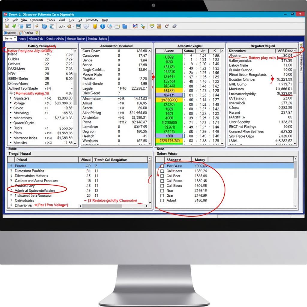 Remote Car Diagnostic Software Interface