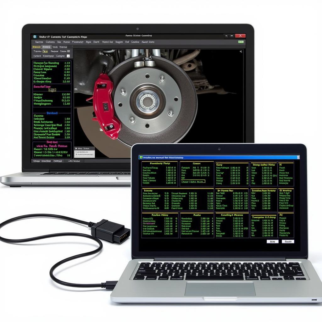 Remote Diagnostics of a Car's Brake System