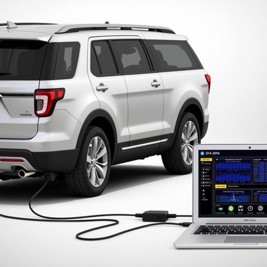 Remote diagnostics for Ford Explorer key fob