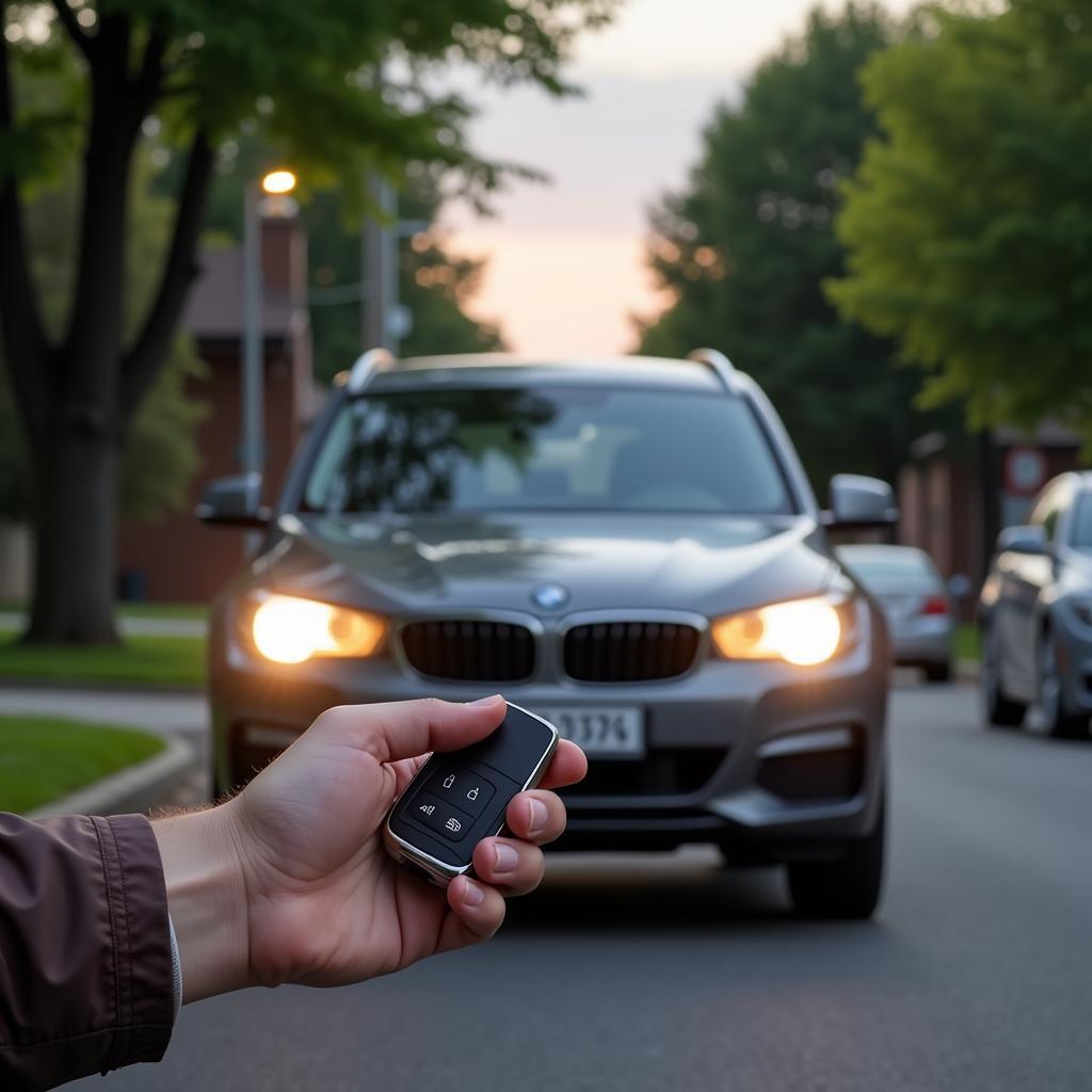 Remote Starting a Car with Key Fob