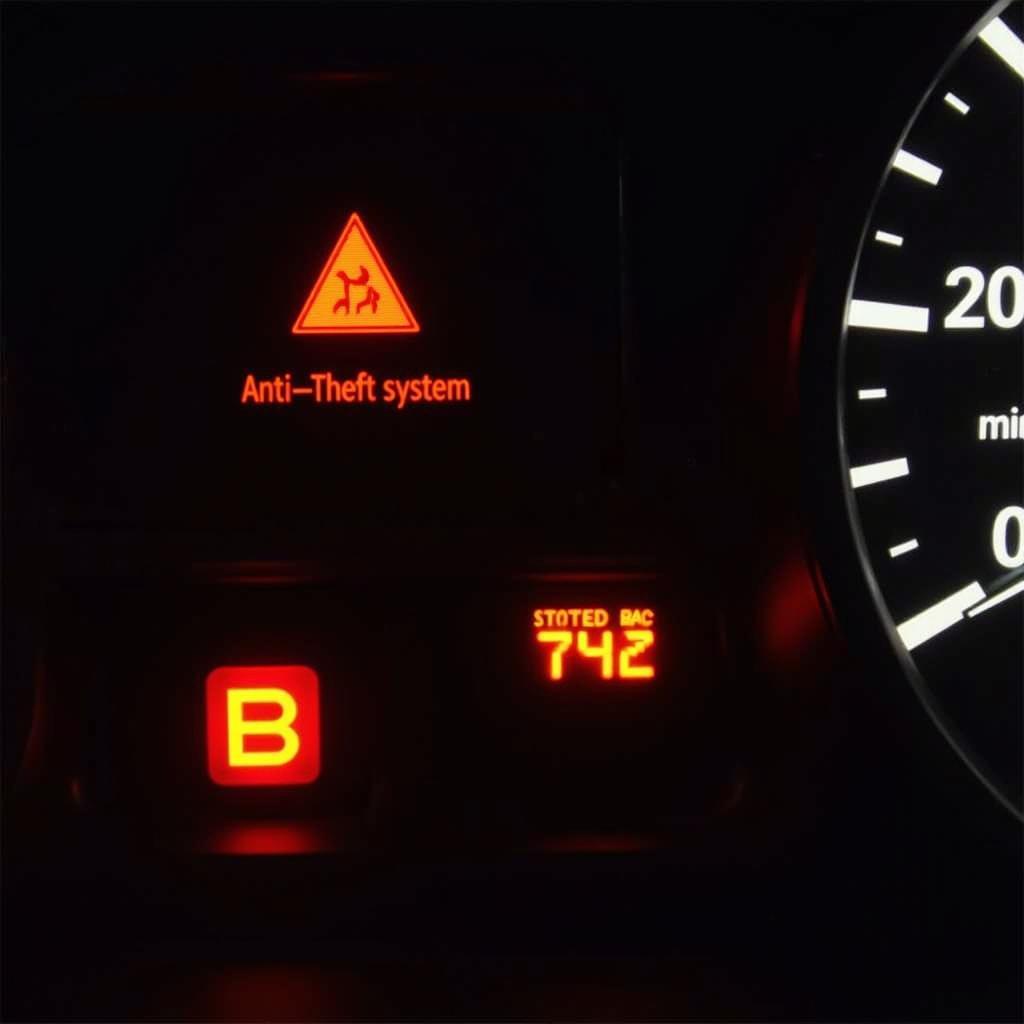 Rental Car Dashboard Warning Lights