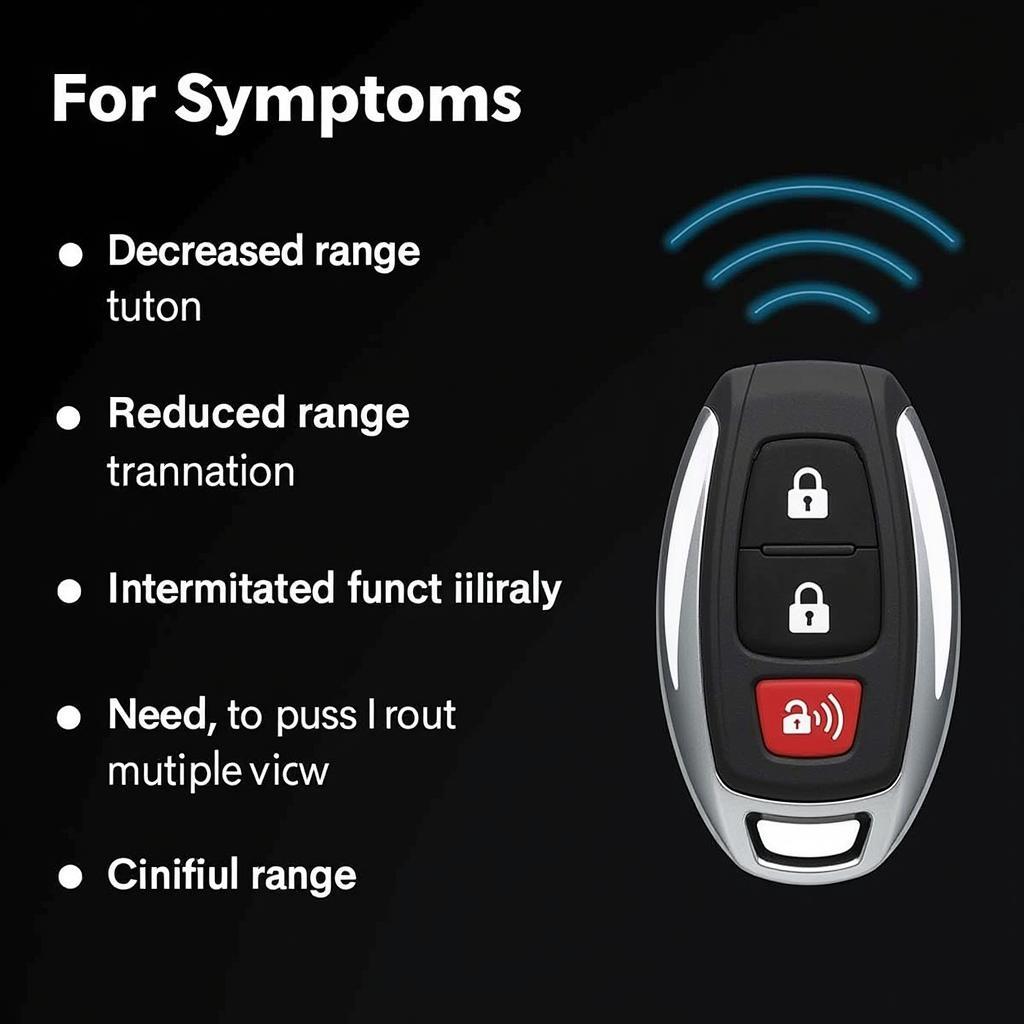 Key Fob Showing Symptoms of a Dying Battery