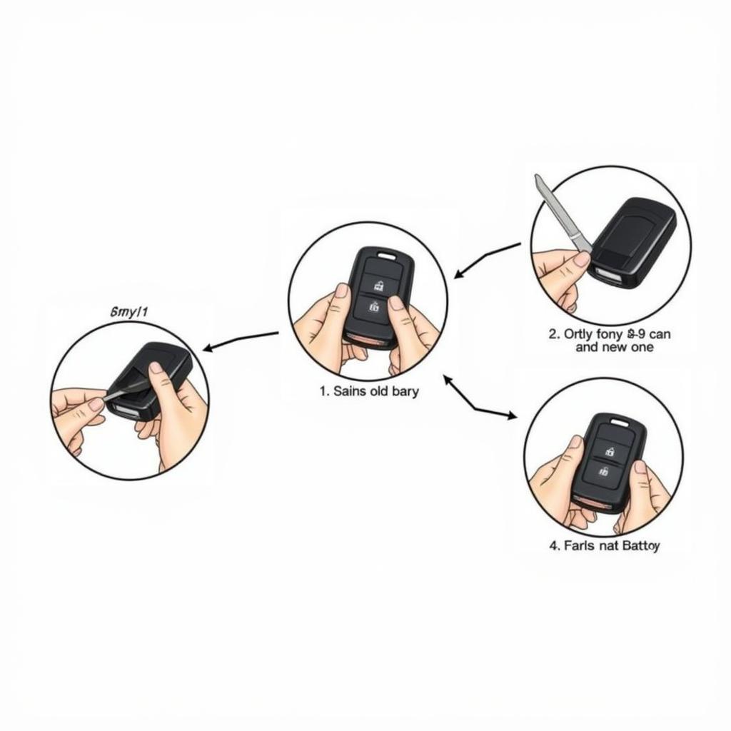 Replacing Subaru Ascent Key Fob Battery Steps