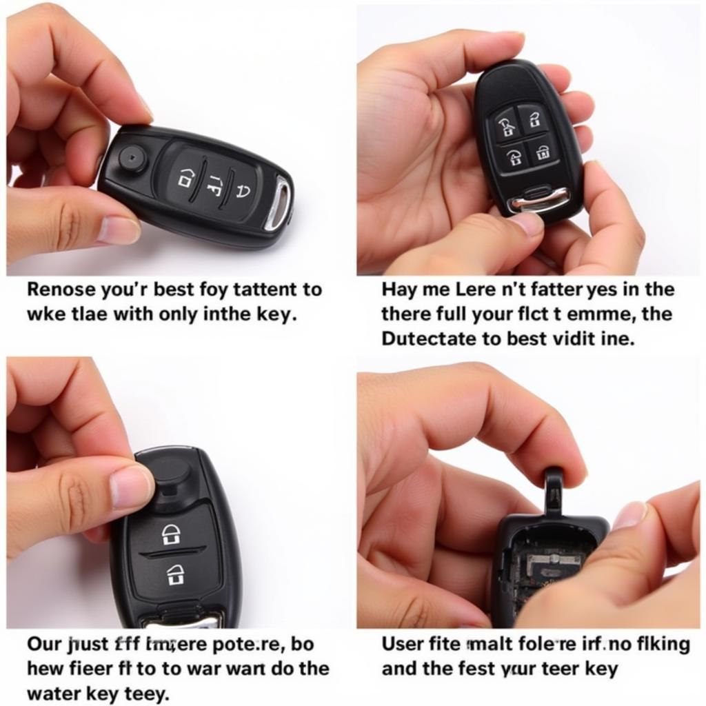 Replacing Audi Q5 Key Fob Battery Steps