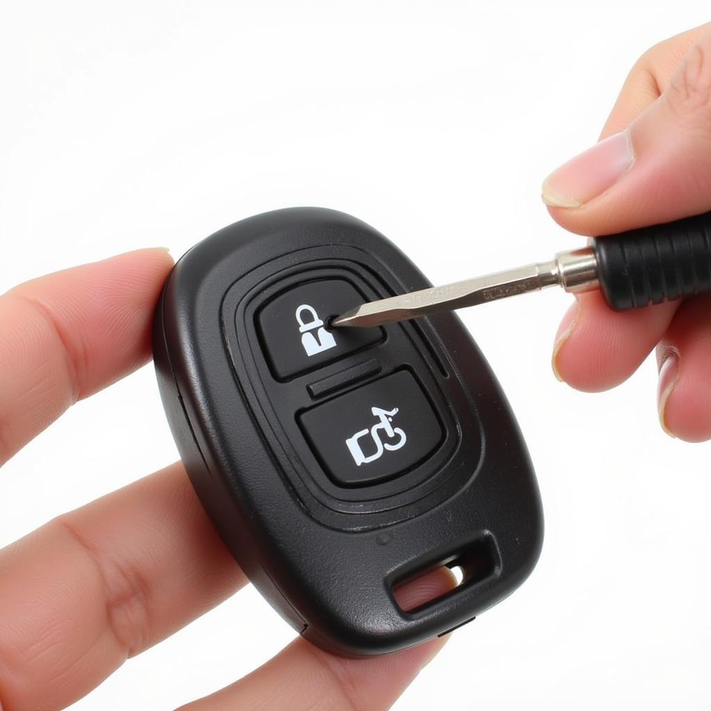 Replacing the Battery in a Toyota Camry Key Fob